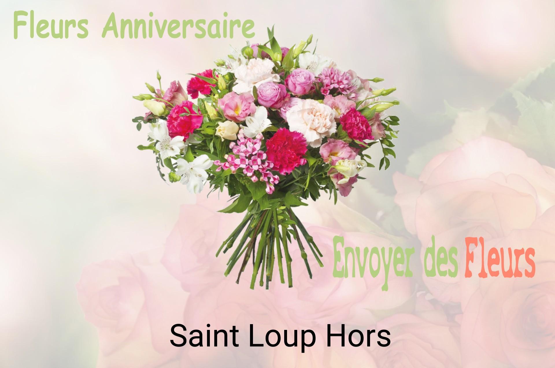 Bouquet de fleurs d’anniversaire livré à Saint-Loup-Hors