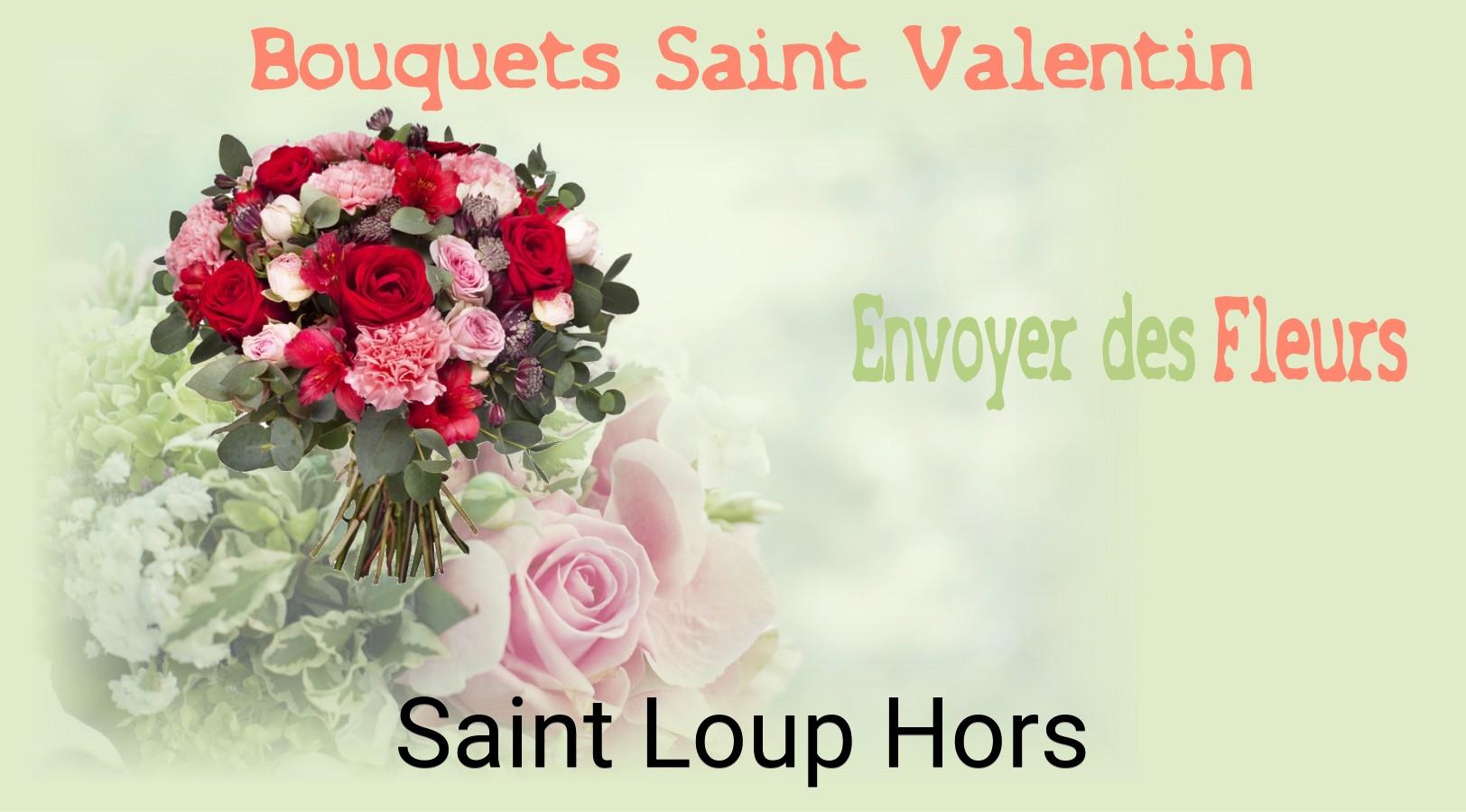 Roses de Saint-Valentin livrées à Saint-Loup-Hors